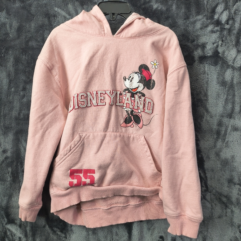 Disney Pink Kids Hoodie Medium 7/8
